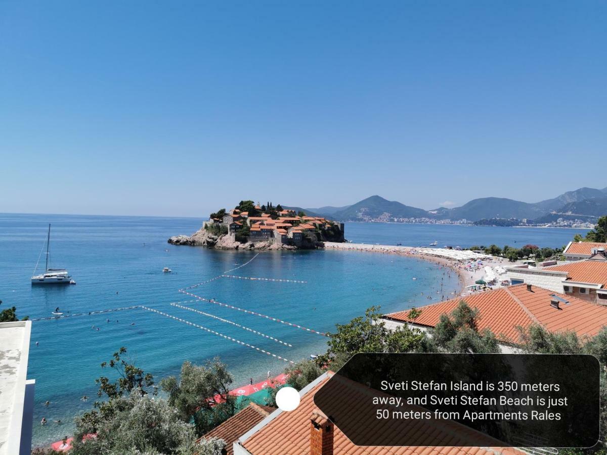 Apartments Rales Sveti Stefan Exterior photo